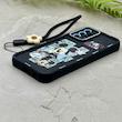 قاب گوشی Galaxy A13 4G سامسونگ سیلیکونی ژله ای Solid لاکچری محافظ لنزدار به همراه بند مچی مشکی کد 164736