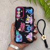 قاب گوشی Galaxy A15 سامسونگ سیلیکونی ژله ای Solid لاکچری محافظ لنزدار به همراه بند مچی مشکی کد 164740