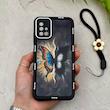 قاب گوشی Galaxy A51 سامسونگ سیلیکونی ژله ای Solid لاکچری محافظ لنزدار به همراه بند مچی مشکی کد 164759