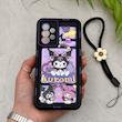 قاب گوشی Galaxy A52 4G - A52 5G - A52S سامسونگ سیلیکونی ژله ای Solid لاکچری محافظ لنزدار به همراه بند مچی مشکی کد 164803