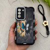 قاب گوشی Galaxy S21 FE سامسونگ سیلیکونی ژله ای Solid لاکچری محافظ لنزدار به همراه بند مچی مشکی کد 164811
