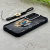 قاب گوشی Galaxy S21 FE سامسونگ سیلیکونی ژله ای Solid لاکچری محافظ لنزدار به همراه بند مچی مشکی کد 164811