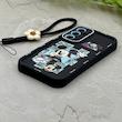 قاب گوشی Galaxy S23 FE سامسونگ سیلیکونی ژله ای Solid لاکچری محافظ لنزدار به همراه بند مچی مشکی کد 164822