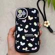 قاب گوشی iPhone 11 Pro Max آیفون سیلیکونی ژله ای Solid لاکچری محافظ لنزدار به همراه بند مچی مشکی کد 164844