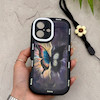 قاب گوشی iPhone 16 آیفون سیلیکونی ژله ای Solid لاکچری محافظ لنزدار به همراه بند مچی مشکی کد 164877