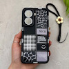 قاب گوشی Poco X7 Pro شیائومی سیلیکونی ژله ای Solid لاکچری محافظ لنزدار به همراه بند مچی مشکی کد 164895