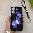قاب گوشی Redmi Note 13 4G شیائومی سیلیکونی ژله ای Solid لاکچری محافظ لنزدار به همراه بند مچی مشکی کد 164919