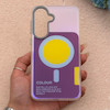 قاب گوشی Galaxy A17 سامسونگ اورجینال Bubble Case رنگی طرح مگ سیف سری 17 لنز برجسته کد 164271