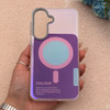 قاب گوشی Galaxy A17 سامسونگ اورجینال Bubble Case رنگی طرح مگ سیف سری 17 لنز برجسته کد 164272