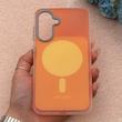 قاب گوشی Galaxy A17 سامسونگ اورجینال Bubble Case رنگی طرح مگ سیف سری 17 لنز برجسته کد 164275