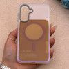 قاب گوشی Galaxy A37 سامسونگ اورجینال Bubble Case رنگی طرح مگ سیف سری 17 لنز برجسته کد 162940