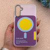 قاب گوشی Galaxy A16 سامسونگ اورجینال Bubble Case رنگی طرح مگ سیف سری 17 لنز برجسته کد 162941