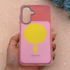 قاب گوشی Galaxy A57 سامسونگ اورجینال Bubble Case رنگی طرح مگ سیف سری 17 لنز برجسته کد 162943