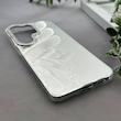 قاب گوشی Galaxy S26 Ultra سامسونگ براش HARD IMD موج دار محافظ لنز نگین دار لاکچری طرح پروانه کد 163443