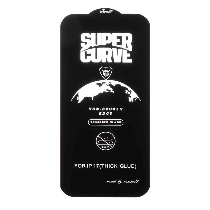 گلس گوشی iPhone 17 آیفون شیشه ای Mietubl میتوبل SUPER CURVE سری ESD اورجینال کد G143-180276