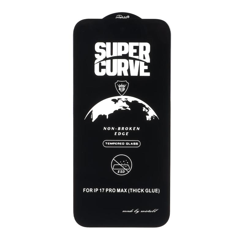 گلس گوشی iPhone 17 Pro Max آیفون شیشه ای Mietubl میتوبل SUPER CURVE سری ESD اورجینال کد G145-180286