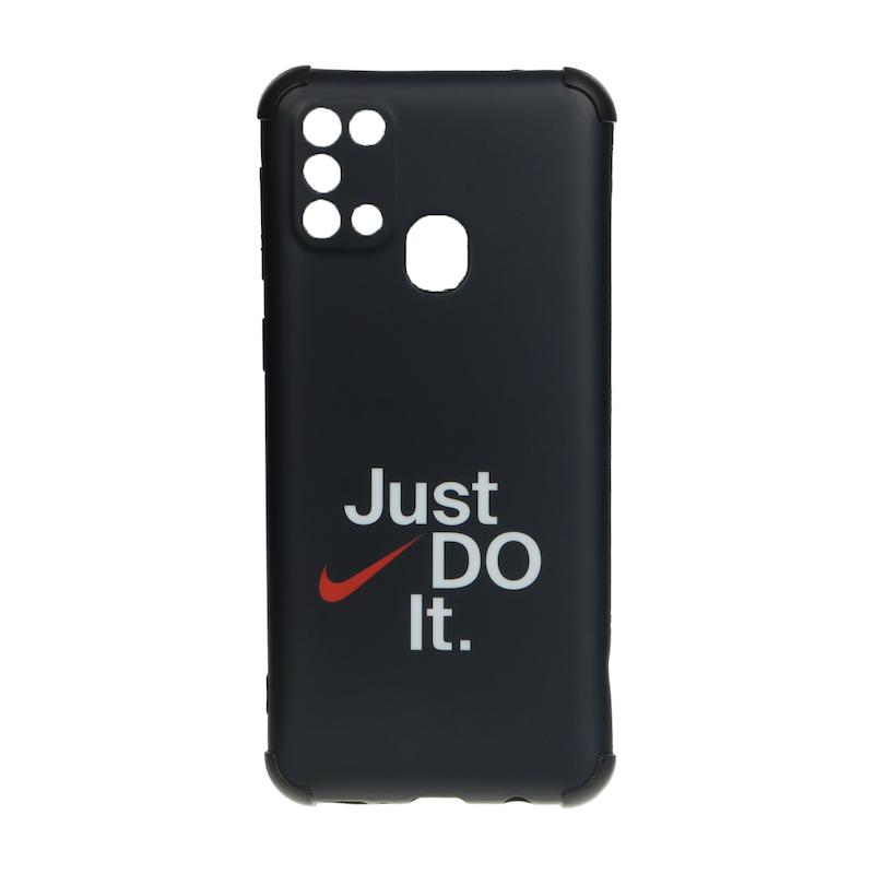 قاب گوشی Galaxy M31 - M31 Prime سامسونگ فانتزی هارد HARD ایربگ دار کپسولی محافظ لنزدار JUST DO IT کد 180295