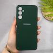 قاب گوشی Galaxy A05S سامسونگ سیلیکونی اورجینال پاک کنی سورا SORA درجه یک زیربسته سبز تیره کد 165130