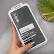قاب گوشی Galaxy A05S سامسونگ سیلیکونی اورجینال پاک کنی سورا SORA درجه یک زیربسته سبز تیره کد 165130