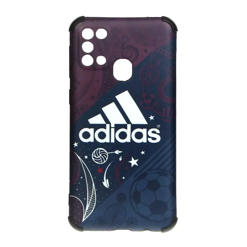 قاب گوشی Galaxy M31 - M31 Prime سامسونگ فانتزی هارد HARD ایربگ دار کپسولی محافظ لنزدار آدیداس adidas کد 180302
