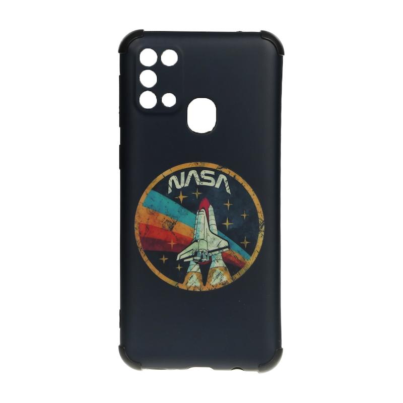 قاب گوشی Galaxy M31 - M31 Prime سامسونگ فانتزی هارد HARD ایربگ دار کپسولی محافظ لنزدار NASA ناسا کد 180304