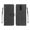 کیف گوشی Huawei Mate 10 Lite هوآوی مگنتی طرح چرم کتابی محافظ لنزدار بنددار مشکی کد 180307