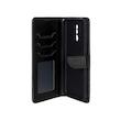 کیف گوشی Huawei Mate 10 Lite هوآوی مگنتی طرح چرم کتابی محافظ لنزدار بنددار مشکی کد 180307