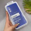 قاب گوشی Galaxy A05S سامسونگ سیلیکونی اورجینال پاک کنی سورا SORA درجه یک زیربسته آبی کاربنی کد 165132