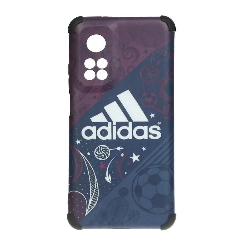 قاب گوشی Mi 10T - Mi 10T Pro شیائومی فانتزی هارد HARD ایربگ دار کپسولی محافظ لنزدار آدیداس Adidas کد 180312
