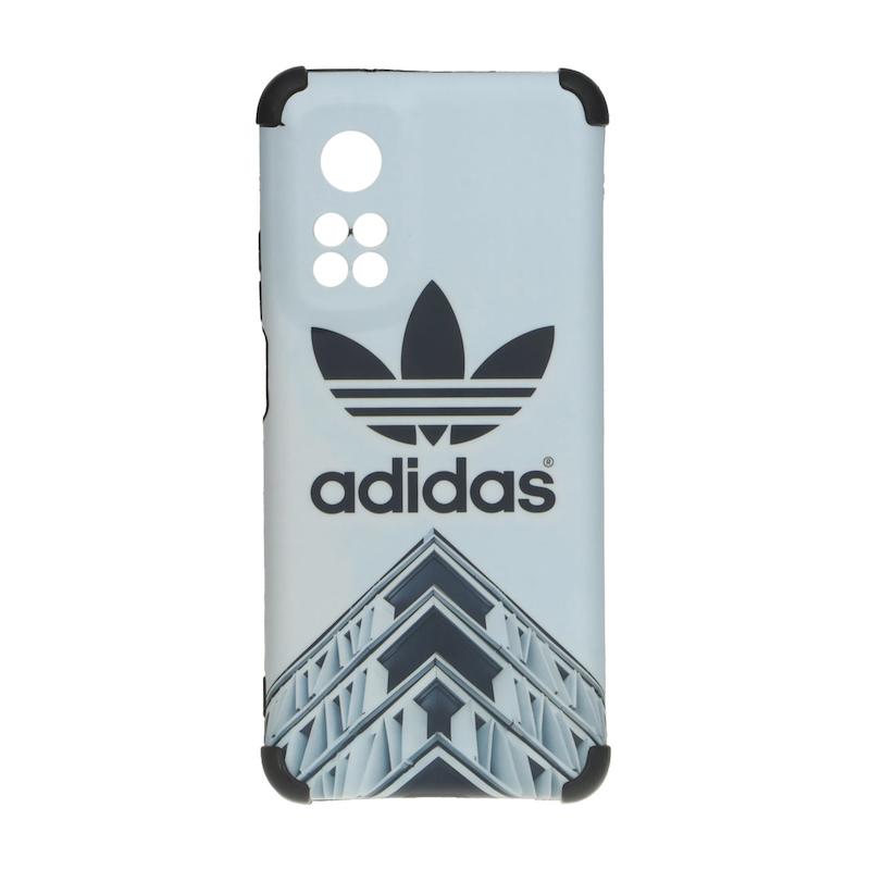 قاب گوشی Mi 10T - Mi 10T Pro شیائومی فانتزی هارد HARD ایربگ دار کپسولی محافظ لنزدار آدیداس Adidas کد 180313