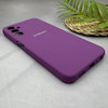 قاب گوشی Galaxy A05S سامسونگ سیلیکونی اورجینال پاک کنی سورا SORA درجه یک زیربسته بنفش کد 165140