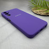 قاب گوشی Galaxy A05S سامسونگ سیلیکونی اورجینال پاک کنی سورا SORA درجه یک زیربسته بنفش کد 165141