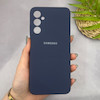 قاب گوشی Galaxy A05S سامسونگ سیلیکونی اورجینال پاک کنی سورا SORA درجه یک زیربسته سرمه ای کد 165142