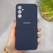 قاب گوشی Galaxy A05S سامسونگ سیلیکونی اورجینال پاک کنی سورا SORA درجه یک زیربسته سرمه ای کد 165142
