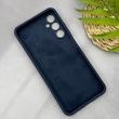 قاب گوشی Galaxy A05S سامسونگ سیلیکونی اورجینال پاک کنی سورا SORA درجه یک زیربسته سرمه ای کد 165142