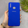 قاب گوشی Galaxy A10S سامسونگ سیلیکونی اورجینال پاک کنی سورا SORA درجه یک زیربسته آبی کاربنی کد 165146