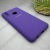 قاب گوشی Galaxy A10S سامسونگ سیلیکونی اورجینال پاک کنی سورا SORA درجه یک زیربسته بنفش کد 165149