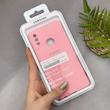 قاب گوشی Galaxy A10S سامسونگ سیلیکونی اورجینال پاک کنی سورا SORA درجه یک زیربسته صورتی کد 165150