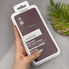 قاب گوشی Galaxy A06 سامسونگ سیلیکونی اورجینال پاک کنی سورا SORA درجه یک زیربسته زرشکی کد 165157