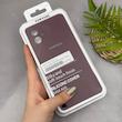 قاب گوشی Galaxy A06 سامسونگ سیلیکونی اورجینال پاک کنی سورا SORA درجه یک زیربسته زرشکی کد 165157
