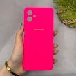 قاب گوشی Galaxy A06 سامسونگ سیلیکونی اورجینال پاک کنی سورا SORA درجه یک زیربسته سرخابی کد 165161