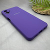 قاب گوشی Galaxy A06 سامسونگ سیلیکونی اورجینال پاک کنی سورا SORA درجه یک زیربسته بنفش کد 165162