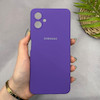 قاب گوشی Galaxy A06 سامسونگ سیلیکونی اورجینال پاک کنی سورا SORA درجه یک زیربسته بنفش کد 165162