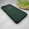 قاب گوشی Galaxy A06 سامسونگ سیلیکونی اورجینال پاک کنی سورا SORA درجه یک زیربسته سبز تیره کد 165167