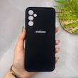 قاب گوشی Galaxy A14 سامسونگ سیلیکونی اورجینال پاک کنی سورا SORA درجه یک زیربسته مشکی کد 165170