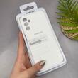 قاب گوشی Galaxy A14 سامسونگ سیلیکونی اورجینال پاک کنی سورا SORA درجه یک زیربسته سفید کد 165172