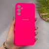 قاب گوشی Galaxy A14 سامسونگ سیلیکونی اورجینال پاک کنی سورا SORA درجه یک زیربسته سرخابی کد 165173