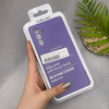 قاب گوشی Galaxy A14 سامسونگ سیلیکونی اورجینال پاک کنی سورا SORA درجه یک زیربسته بنفش کد 165174