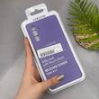 قاب گوشی Galaxy A14 سامسونگ سیلیکونی اورجینال پاک کنی سورا SORA درجه یک زیربسته بنفش کد 165174