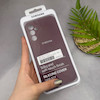قاب گوشی Galaxy A14 سامسونگ سیلیکونی اورجینال پاک کنی سورا SORA درجه یک زیربسته زرشکی کد 165175